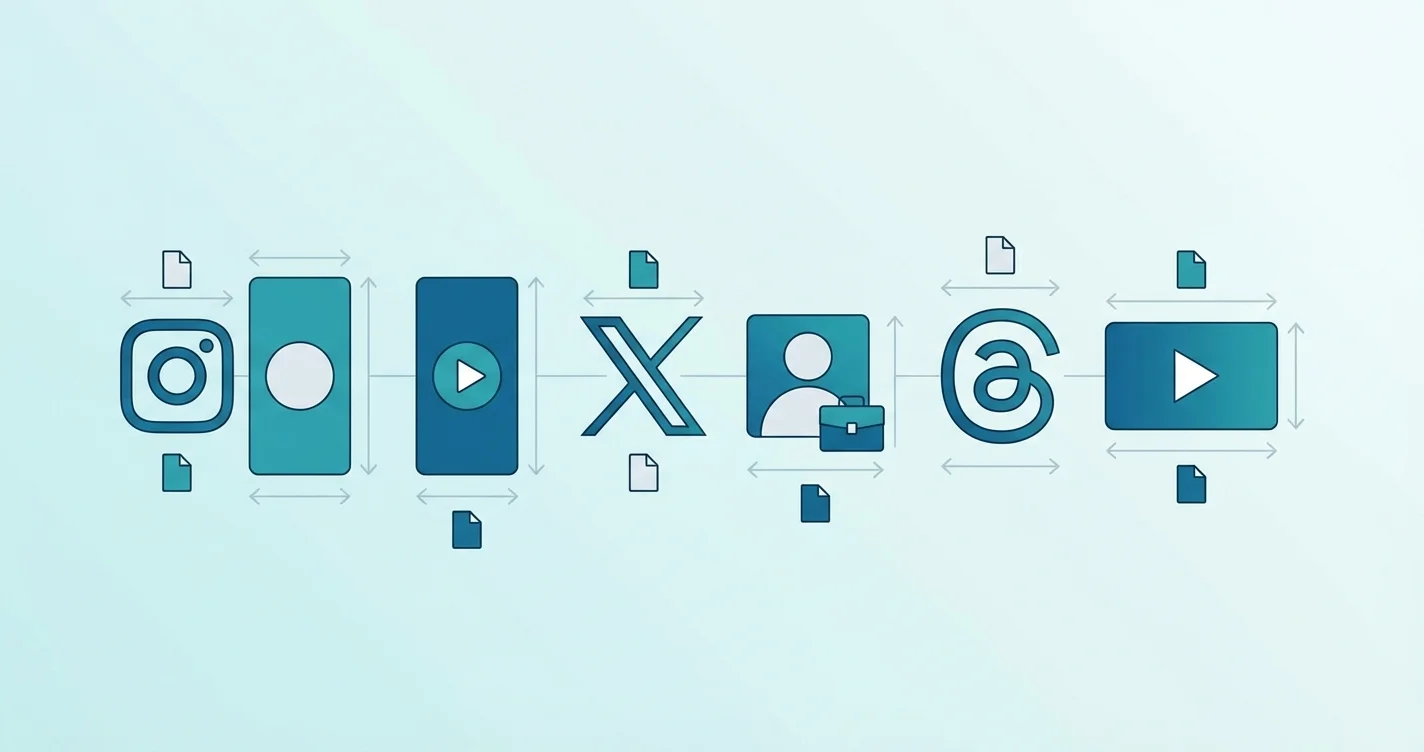 Guia completa de tamaños de redes sociales en 2026