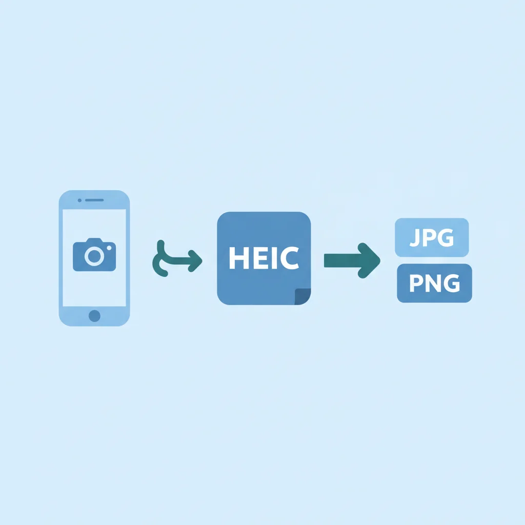 Como convertir fotos HEIC de iPhone a JPG o PNG facilmente en 2026