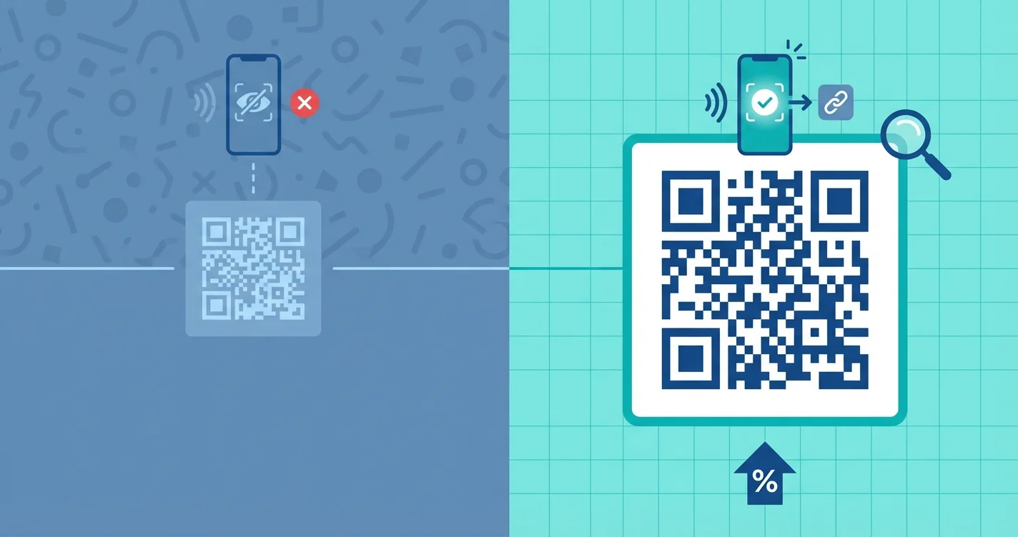 Errores en carteles QR y cómo evitarlos gratis y sin registro