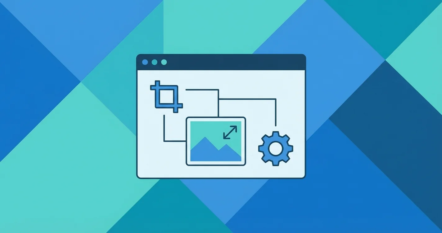 워터마크나 가입 없이 즉시 사용하는 무료 브라우저 이미지 자르기 및 크기 조절 도구 가이드