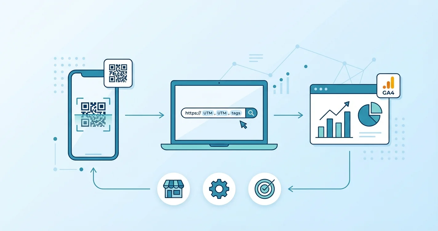 Medir codigos QR gratis con UTM y GA4 sin registro