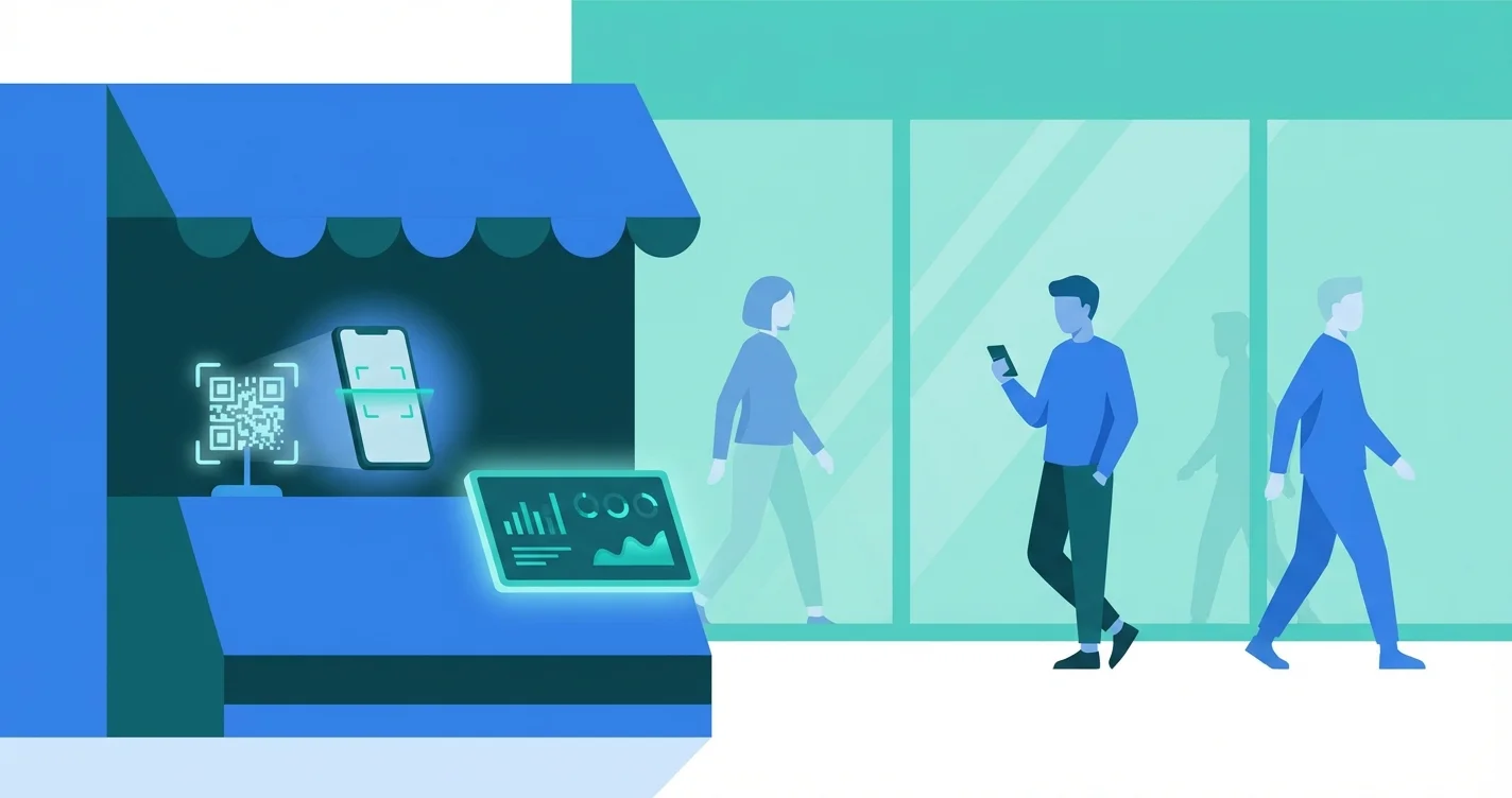 매장 앞 행인을 사로잡는 강력한 시각적 QR 마케팅 전략 (무료, 가입 없음)